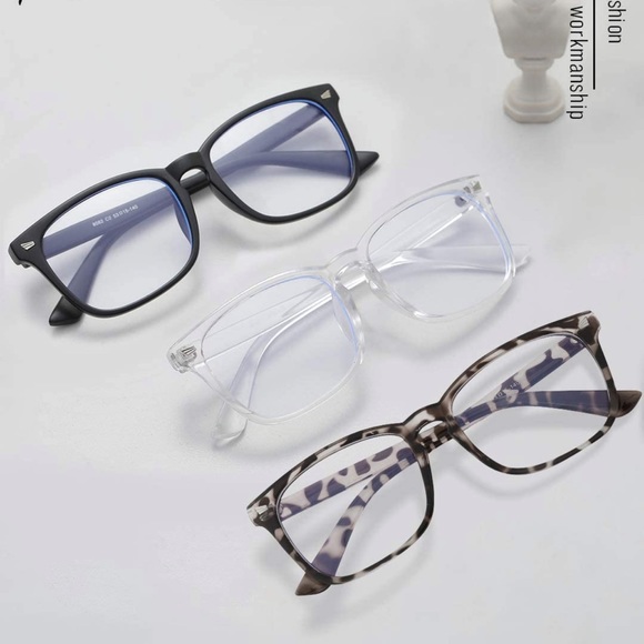 3 pack Unisex Blue Light Blocking Glasses Blue Filter Computer Glasses - Picture 3 of 6